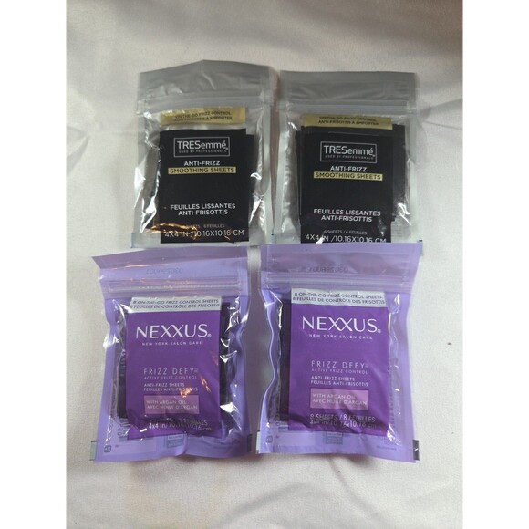 Nexxus Other - 2 Nexxus Frizz Defy Anti-Frizz (16 Sheets)  and 2 TRESemme Anti Frizz Sheet Pack